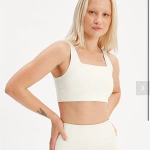 Girlfriend Collective Tommy Bra (Ivory)